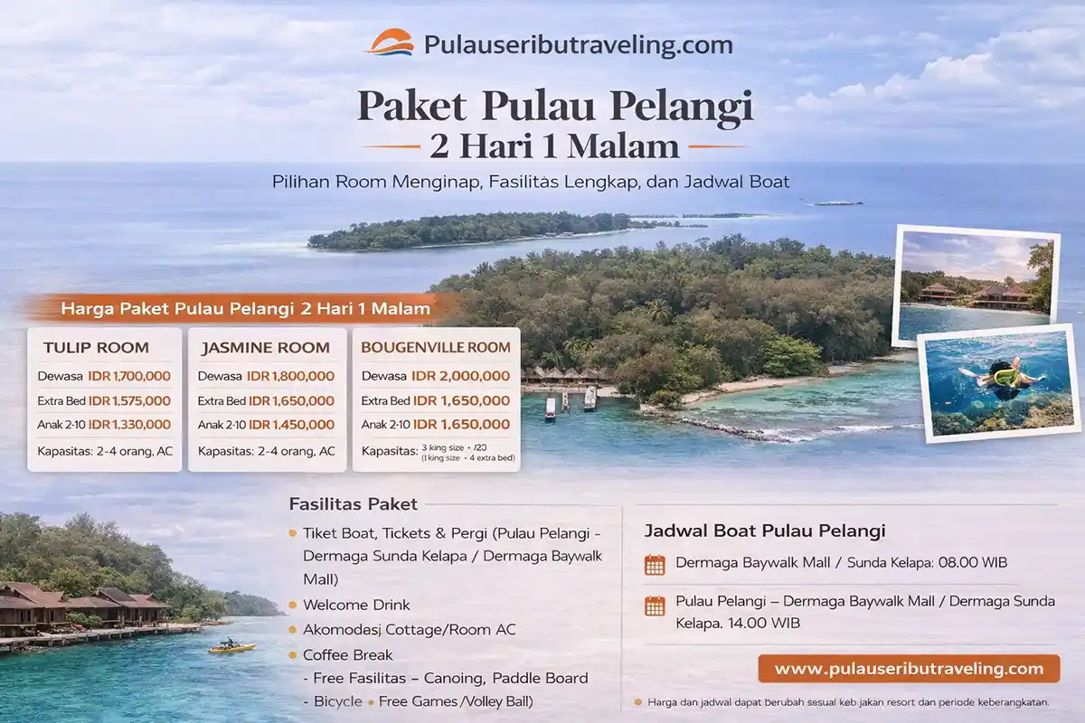 paket pulau seribu 2 hari 1 malam di pulau pelangi paket pulau seribu 2 hari 1 malam di pulau pelangi