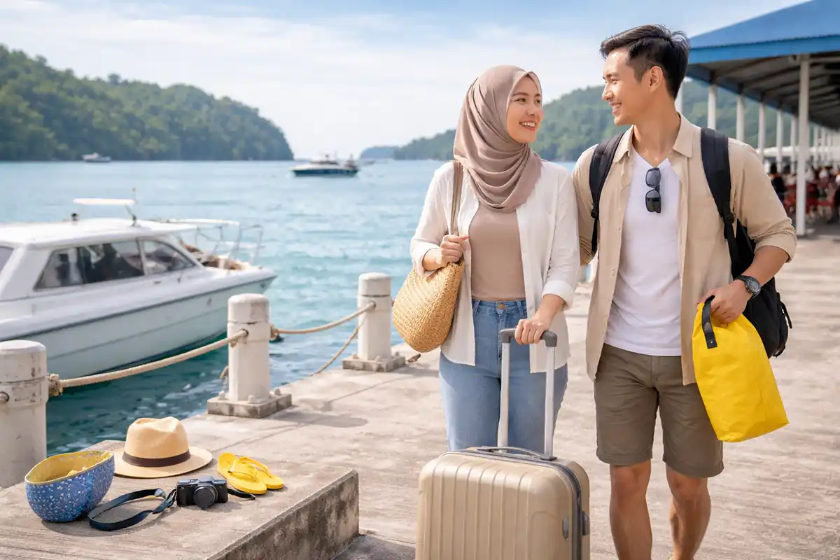 persiapan liburan ke pulau